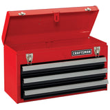 Portable 20.5-in W x 12-in H x 8.5-in D 3-Drawer Red Steel Tool Box CMST98245RB