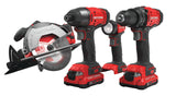 20V Max 4-Tool Power Tool Combo Kit (2-Batteries Included and Charger Included) CMCK401D2