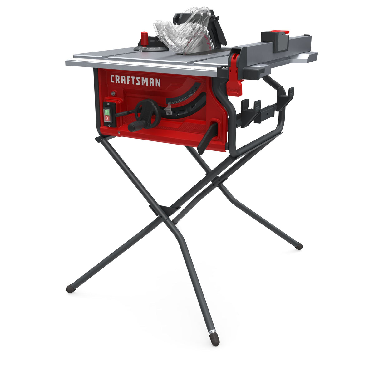 10-in 15-Amp 120-Volt Corded Portable Jobsite Table Saw with Folding Stand CMXETAX69434502