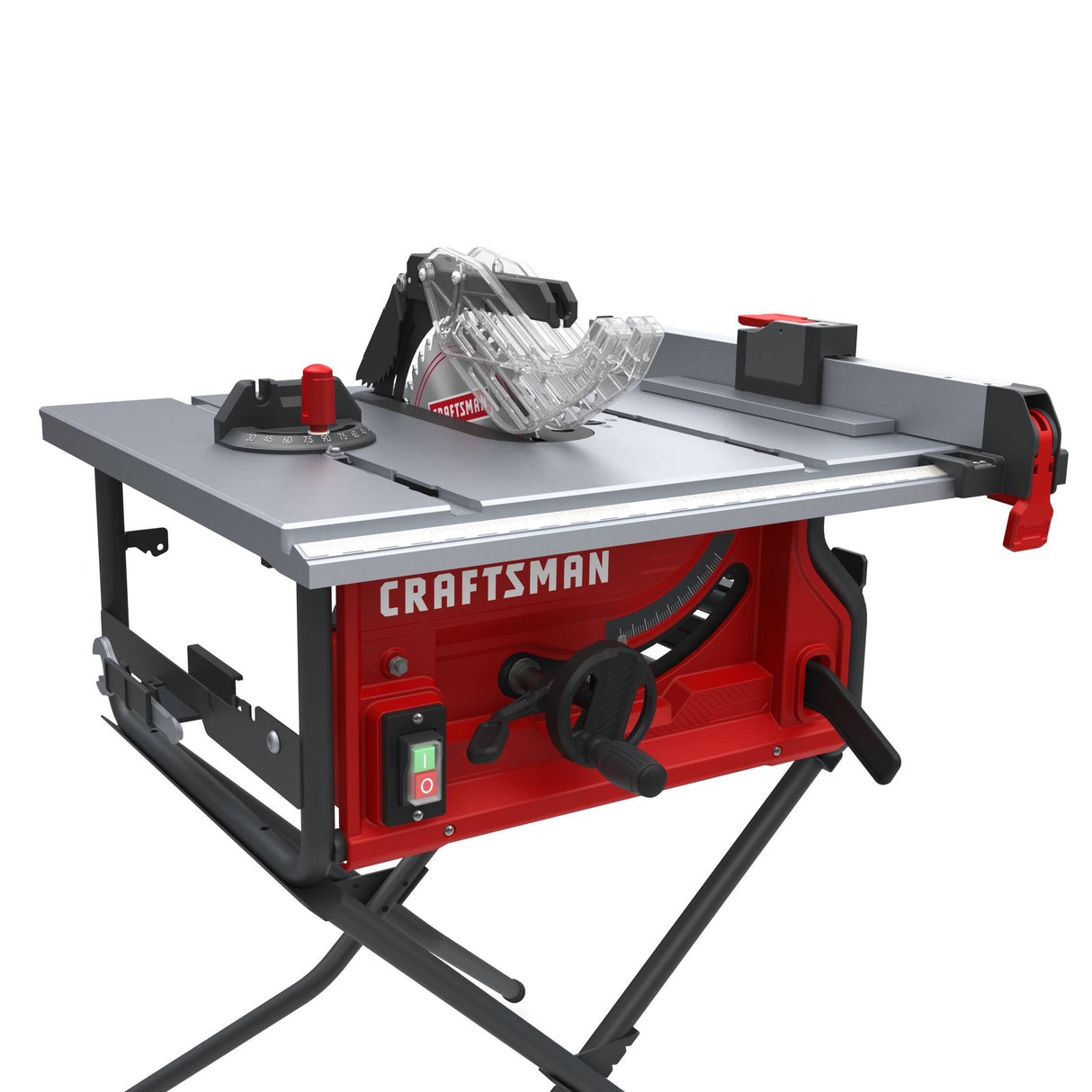 10-in 15-Amp 120-Volt Corded Portable Jobsite Table Saw with Folding Stand CMXETAX69434502