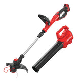 20V Max Cordless Battery String Trimmer and Leaf Blower Combo Kit 2 Ah (Battery & Charger Included) CMCK197D1