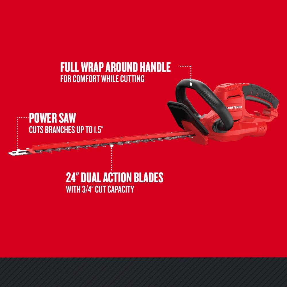 22-in Corded Electric Hedge Trimmer CMEHTS8022