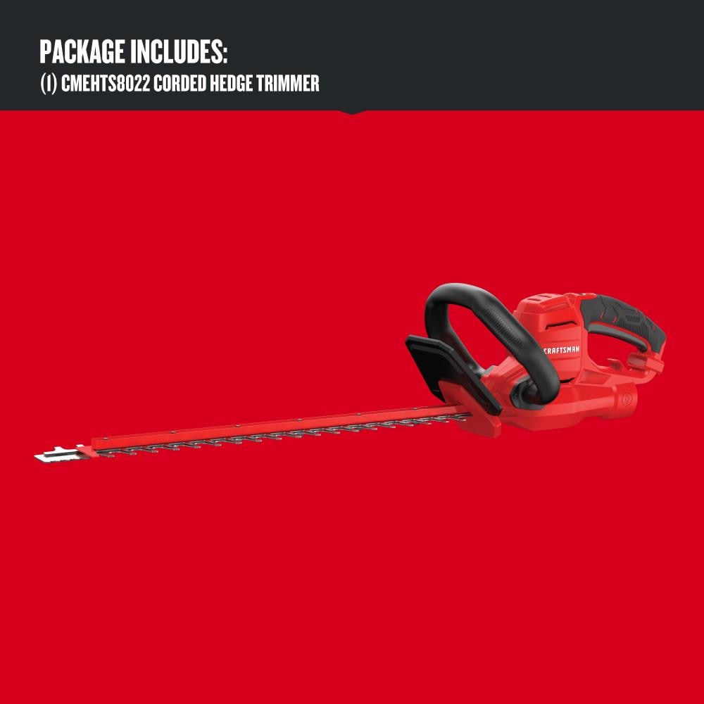 22-in Corded Electric Hedge Trimmer CMEHTS8022