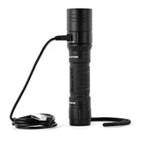 450-Lumen 4 Modes LED Rechargeable Flashlight XP976