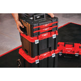 VERSASTACK 17-in W x 6.87-in H x 12.5-in D 2-Drawer Black Plastic Tool Box CMST17804