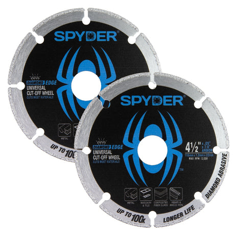 Diamond Bite Diamond Edge 2-Pack 4.5-in Diamond Cut-off Wheel SPY-14002