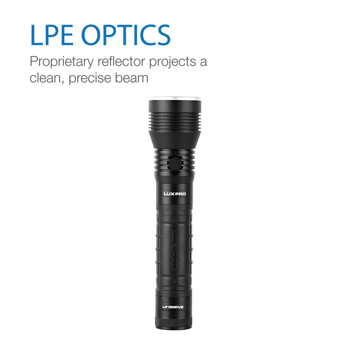 775-Lumen 3 Modes LED Flashlight LP1200V2