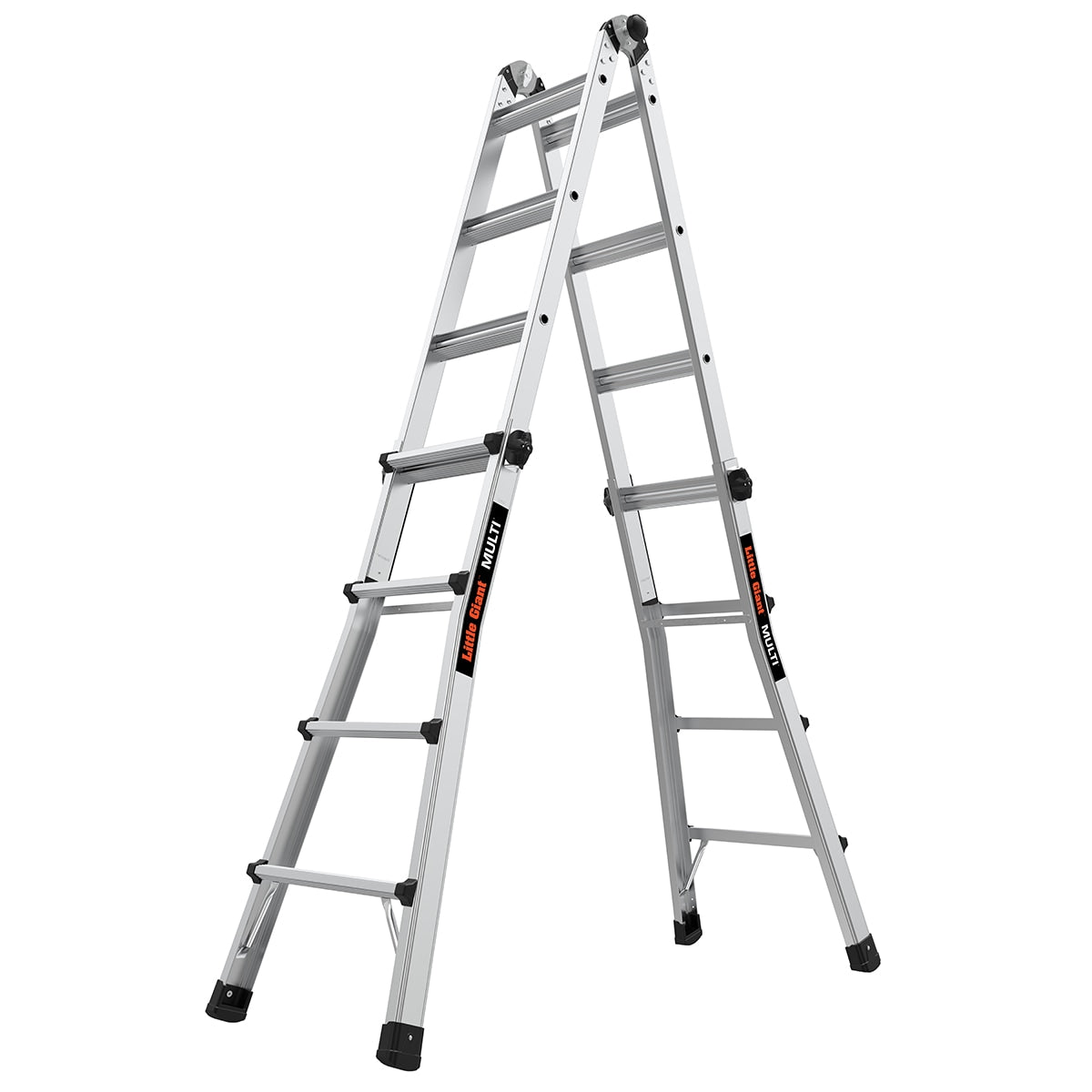 Multi M17 18-ft Reach Type 1a- 300-lb Load Capacity Telescoping Multi-Position Ladder 16517-002