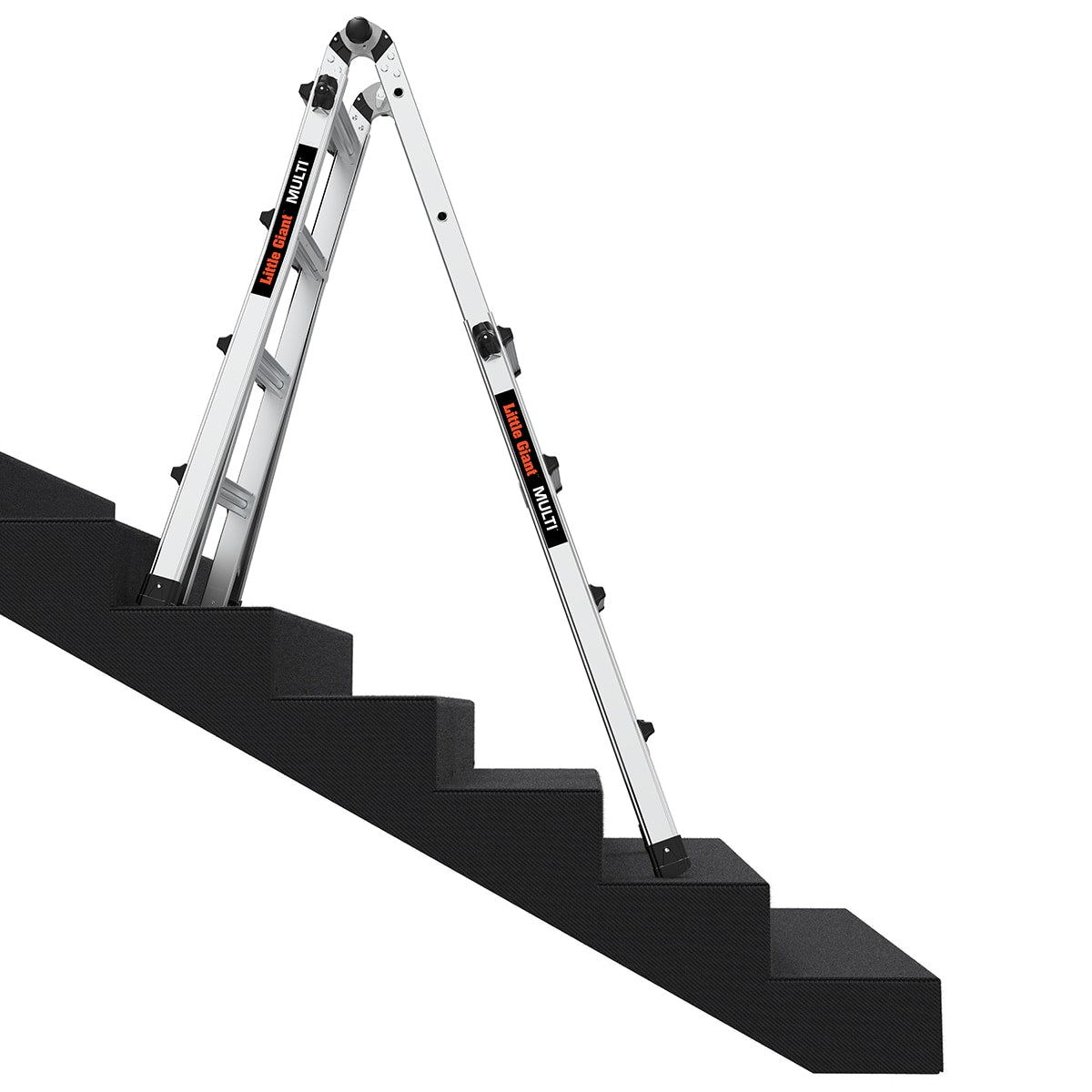 Multi M17 18-ft Reach Type 1a- 300-lb Load Capacity Telescoping Multi-Position Ladder 16517-002