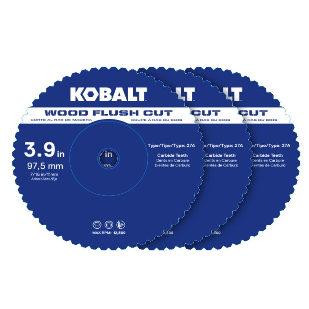 4-in Rough Finish High-speed Steel Circular Saw Blade Set (3-Pack) KOB-KMCA 3WFCB-03