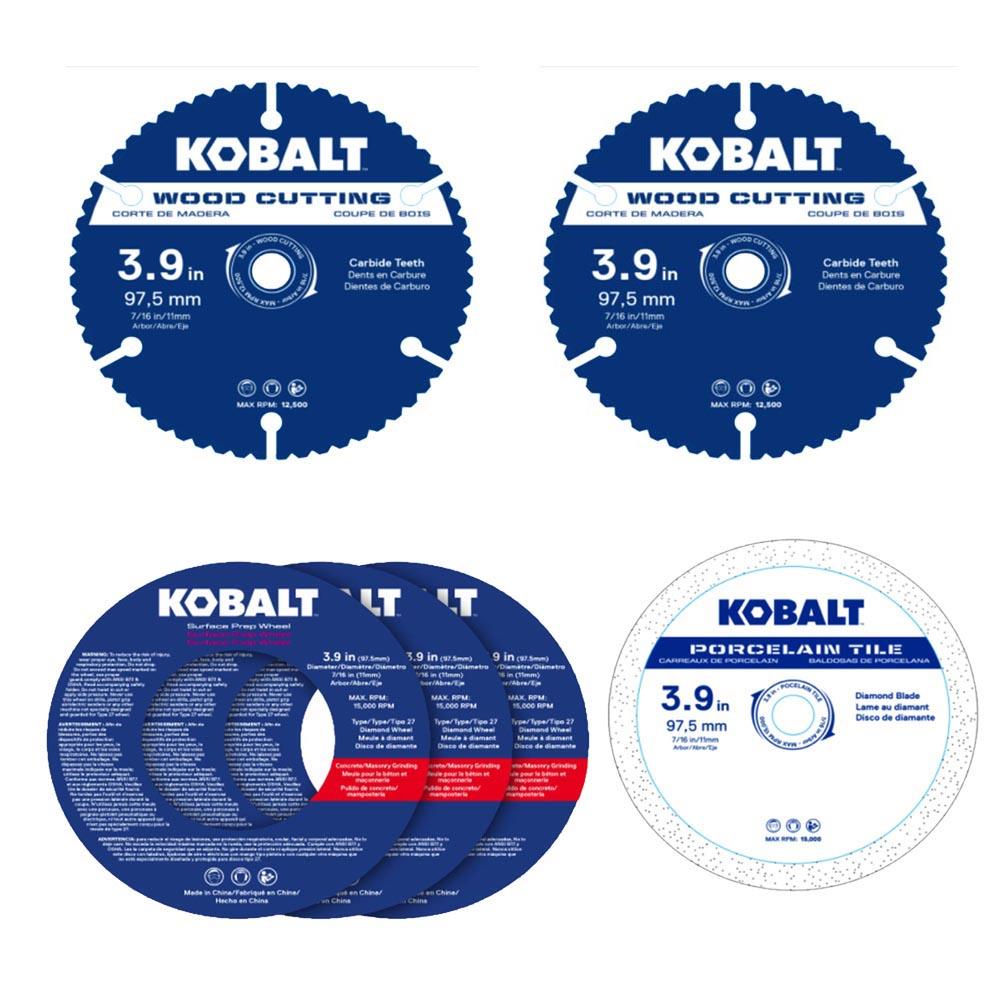 4-in Rough Finish High-speed Steel Circular Saw Blade Set (6-Pack) KOB-KMCA 6ASST-03