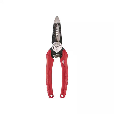 7.75 In. Combination Electricians 6-In-1 Wire Strippers Pliers