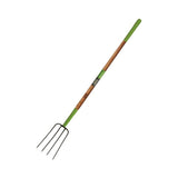 4-Tine Manure Fork with Oversized Cushion Grip on Hardwood Handle 2826700