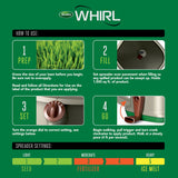 8-lb Whirl Handheld Fertilizer Spreader 71060