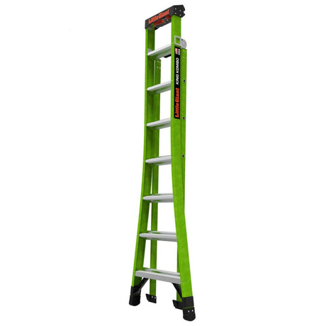 King Kombo Professional 8' ANSI Type IAA 375 lb Rated Fiberglass 3-in-1 All-Access Combination Ladder 13908-001