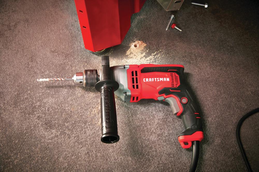 1/2-in 7-Amp Variable Speed Corded Hammer Drill (Bare Tool) CMED741