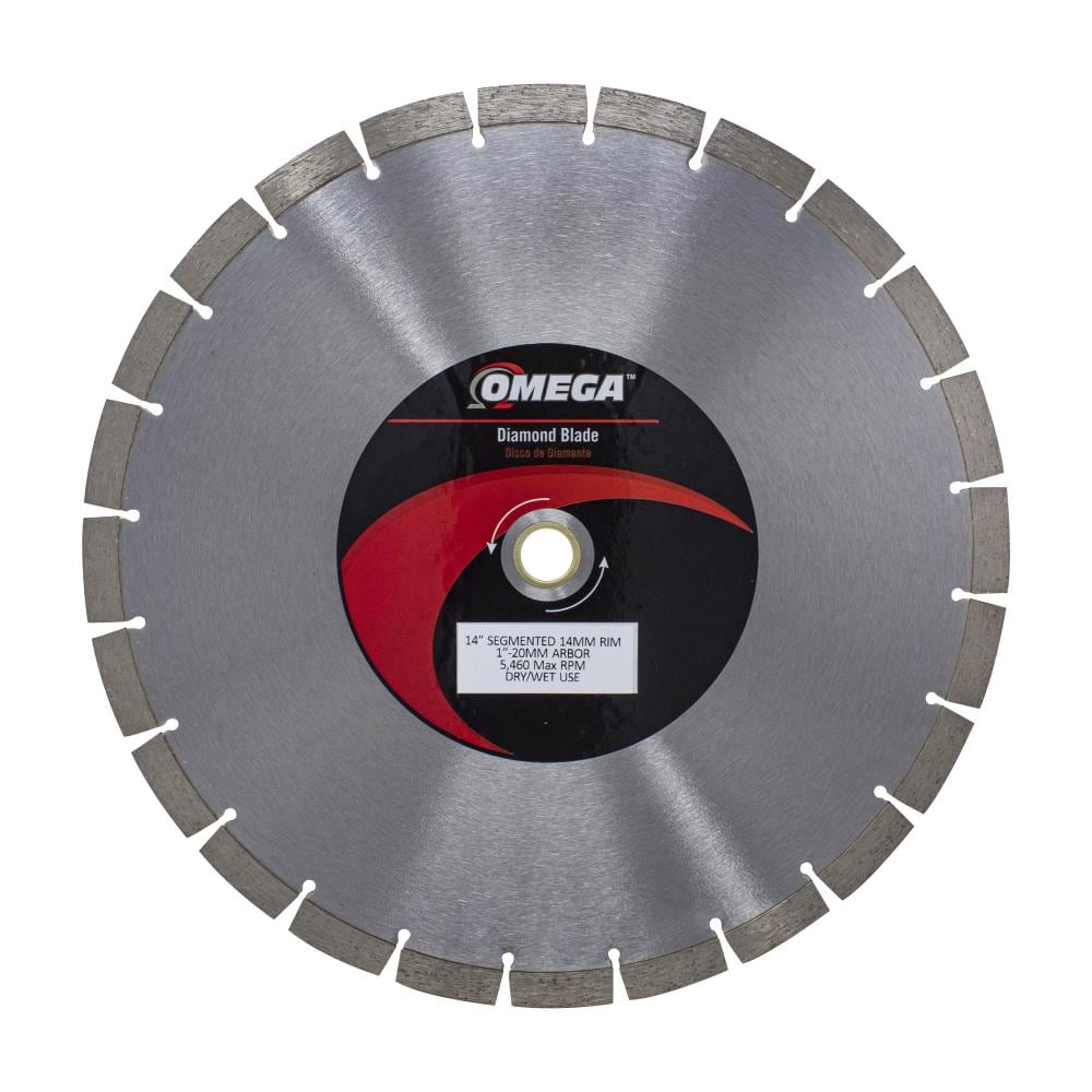 14-in Wet/Dry Segmented Rim Diamond Saw Blade MP14