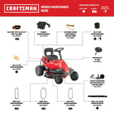 R110 30-in 10.5-HP Gas Riding Lawn Mower CMXGRAM1130035