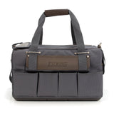 Gray/Brown Polyester 10-in Zippered Tool Bag 94762