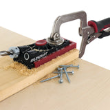 Pocket Jig200 Pocket Hole Kit - Adjustable, Built-in Scales, Multiple Board Thickness Settings 13250003