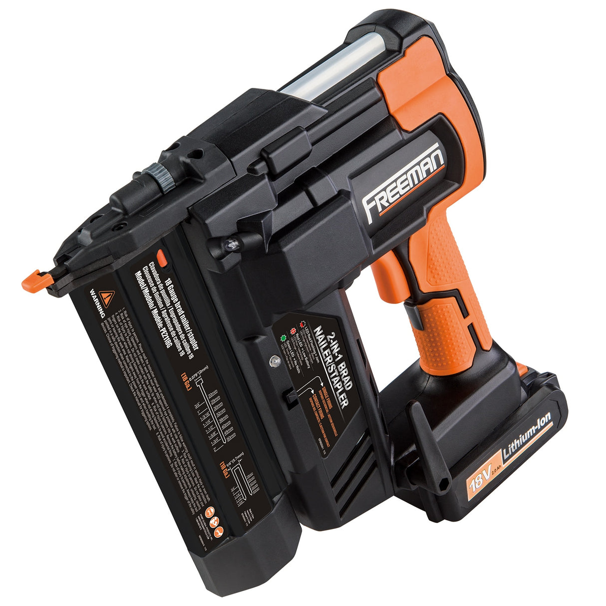 2-in 18-Gauge Cordless Brad Nailer (Battery & Charger Included) PE2118G