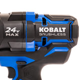 XTR 24-volt Variable Speed Brushless 1/2-in Drive Cordless Impact Wrench (Battery Included) KXIW 1424A-03