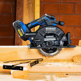 XTR 24-volt 7-1/4-in Brushless Cordless Circular Saw (Bare Tool) KXCS 124B-03