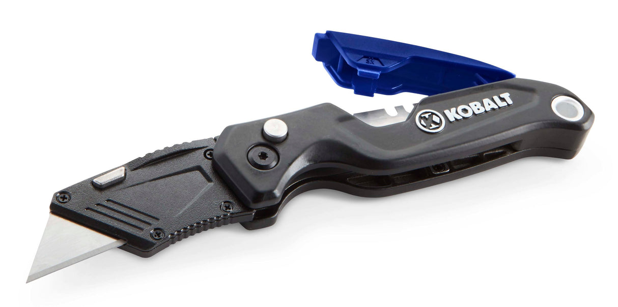 Release 3/4-in 10-Blade Folding Utility Knife with On Tool Blade Storage 56887