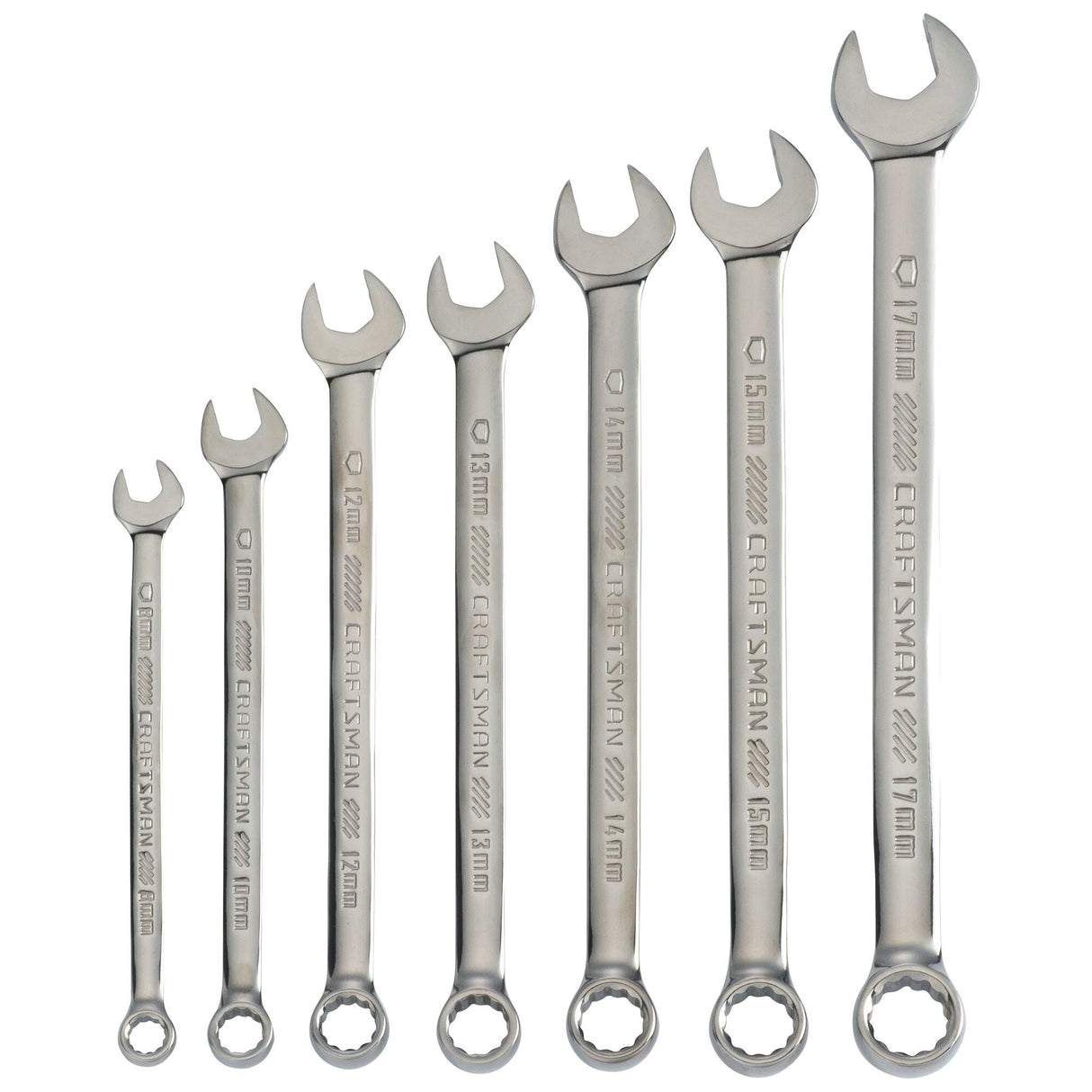 7-Piece Set 12-point Metric Combination Wrench CMMT87011