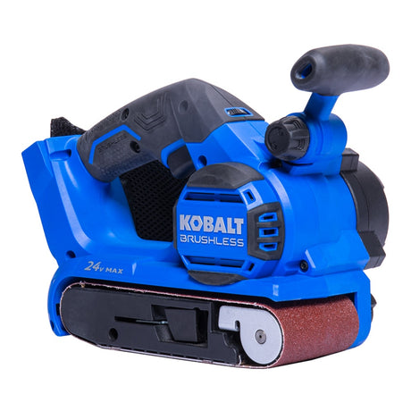 24-Volt Brushless Cordless Variable Belt Sander with Dust Management (Bare Tool) KBS 124B-03