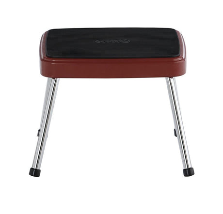 1-Step 220-lb Capacity Red Steel Step Stool 11230RED1E