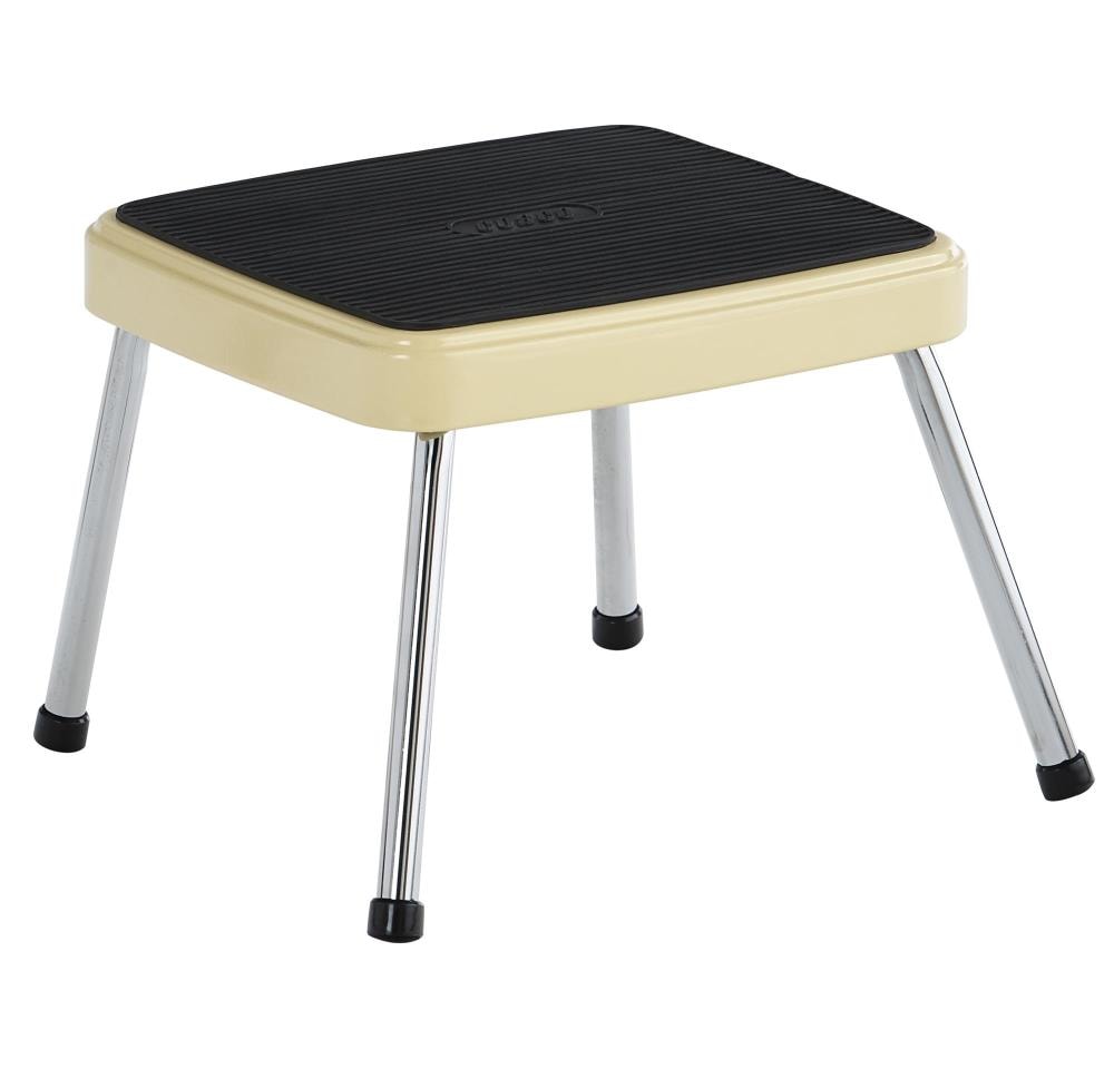 1-Step 220-lb Capacity Yellow Steel Step Stool 11230CBY1E