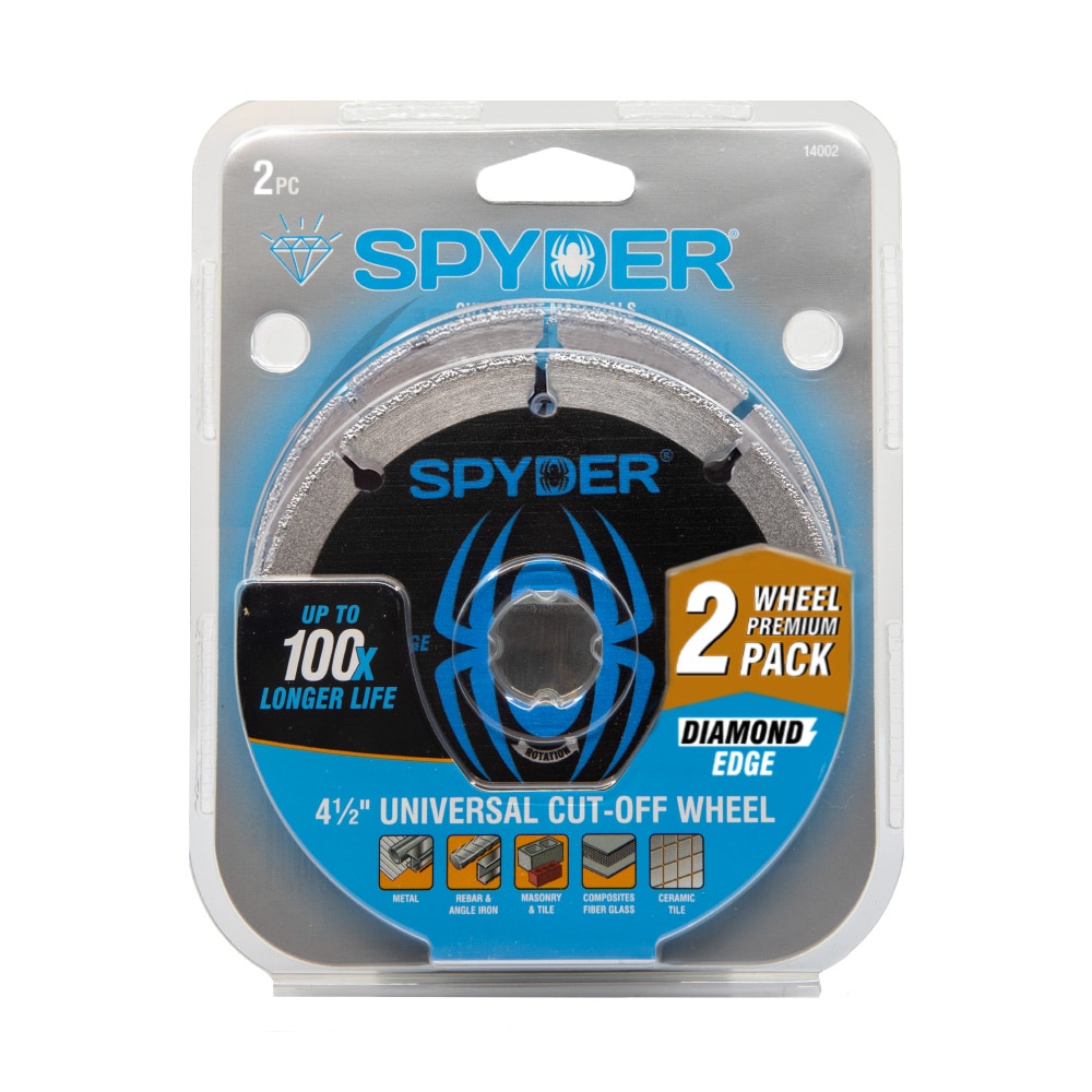 Diamond Bite Diamond Edge 2-Pack 4.5-in Diamond Cut-off Wheel SPY-14002