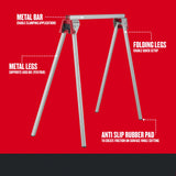 Essential 33.66-in W x 28.9-in H Metal Saw Horse (1000-lb Capacity) CMST11154