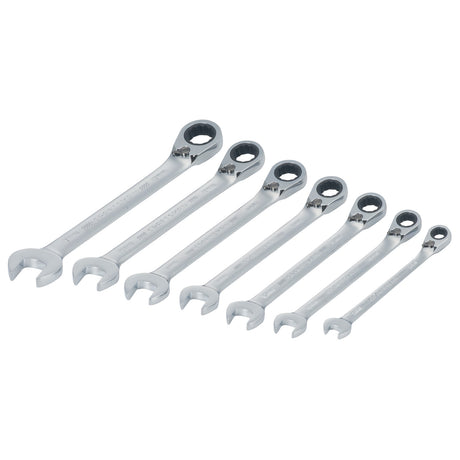 7-Piece Set Metric Ratchet Wrench CMMT87023