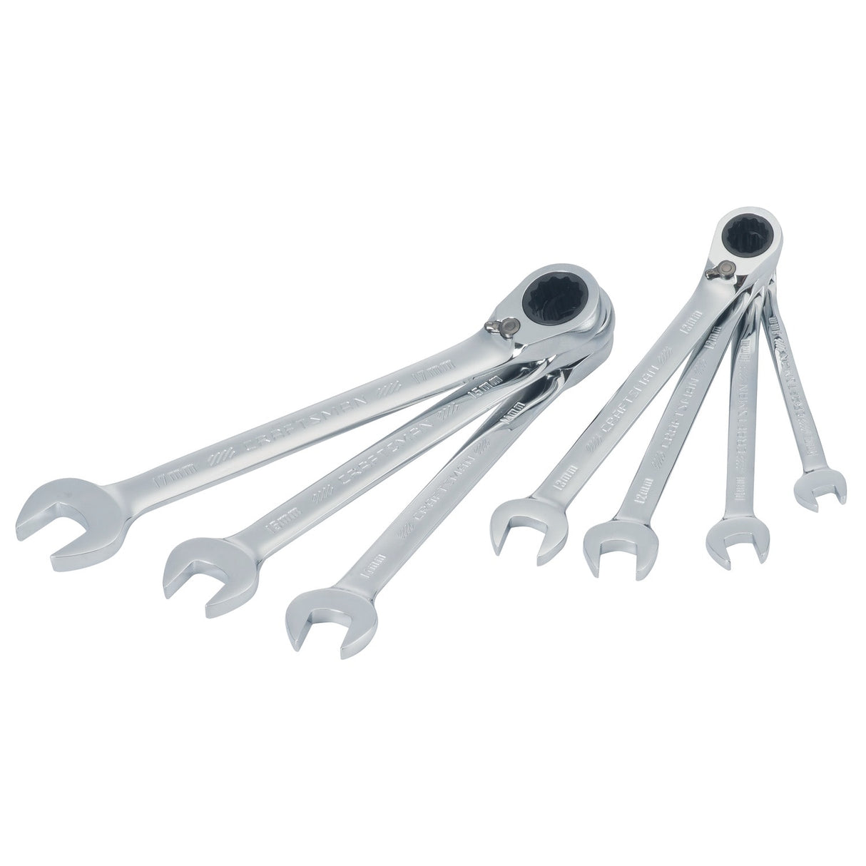 7-Piece Set Metric Ratchet Wrench CMMT87023