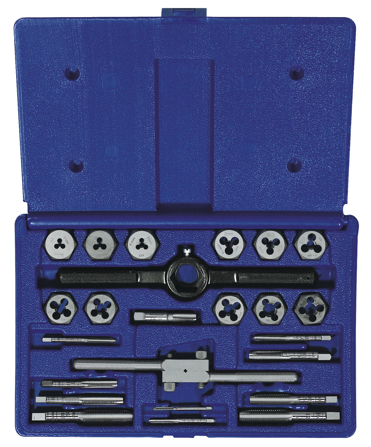 Hanson 24-Piece Metric Tap and Die Set 1900205