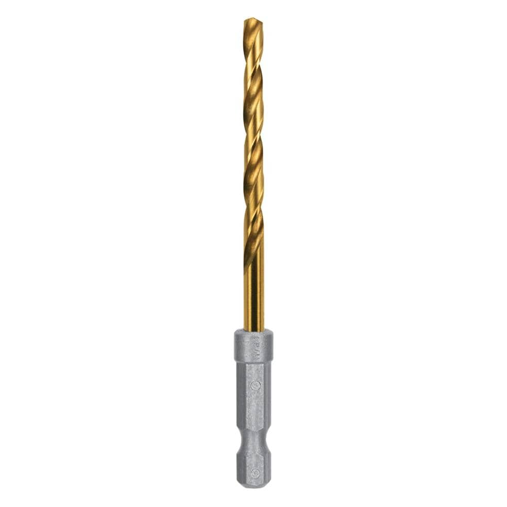 3-3/4-in Titanium Coated Hss Jobber Length Twist Drill Bit 80857