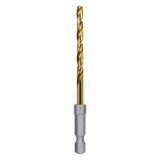 3-3/4-in Titanium Coated Hss Jobber Length Twist Drill Bit 80857