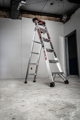 King Kombo 2 Pro M6 6-ft Aluminum Type 1a- 300-lb Load Capacity Step Ladder 14906-002