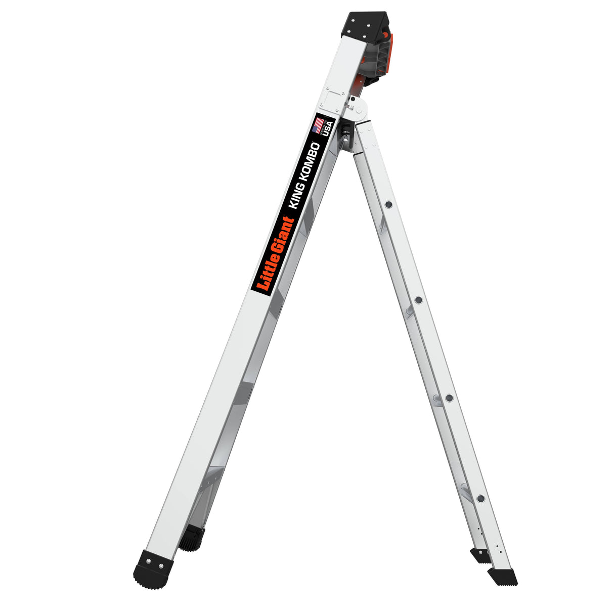 King Kombo 2 Pro M6 6-ft Aluminum Type 1a- 300-lb Load Capacity Step Ladder 14906-002