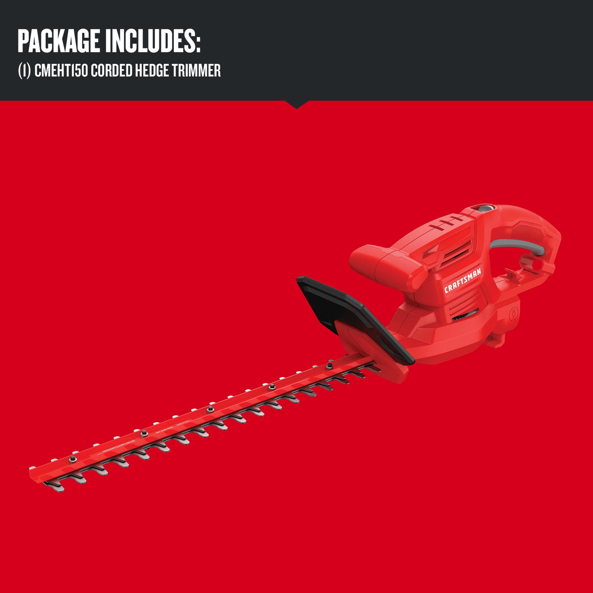 17-in Corded Electric Hedge Trimmer CMEHT150