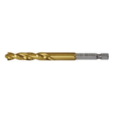 5/16-in x 6-in Titanium Nitride Coated Hss Jobber Length Twist Drill Bit DD5120