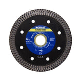 CTM04P 4-in Wet/Dry Turbo Rim Diamond Saw Blade CTM04P