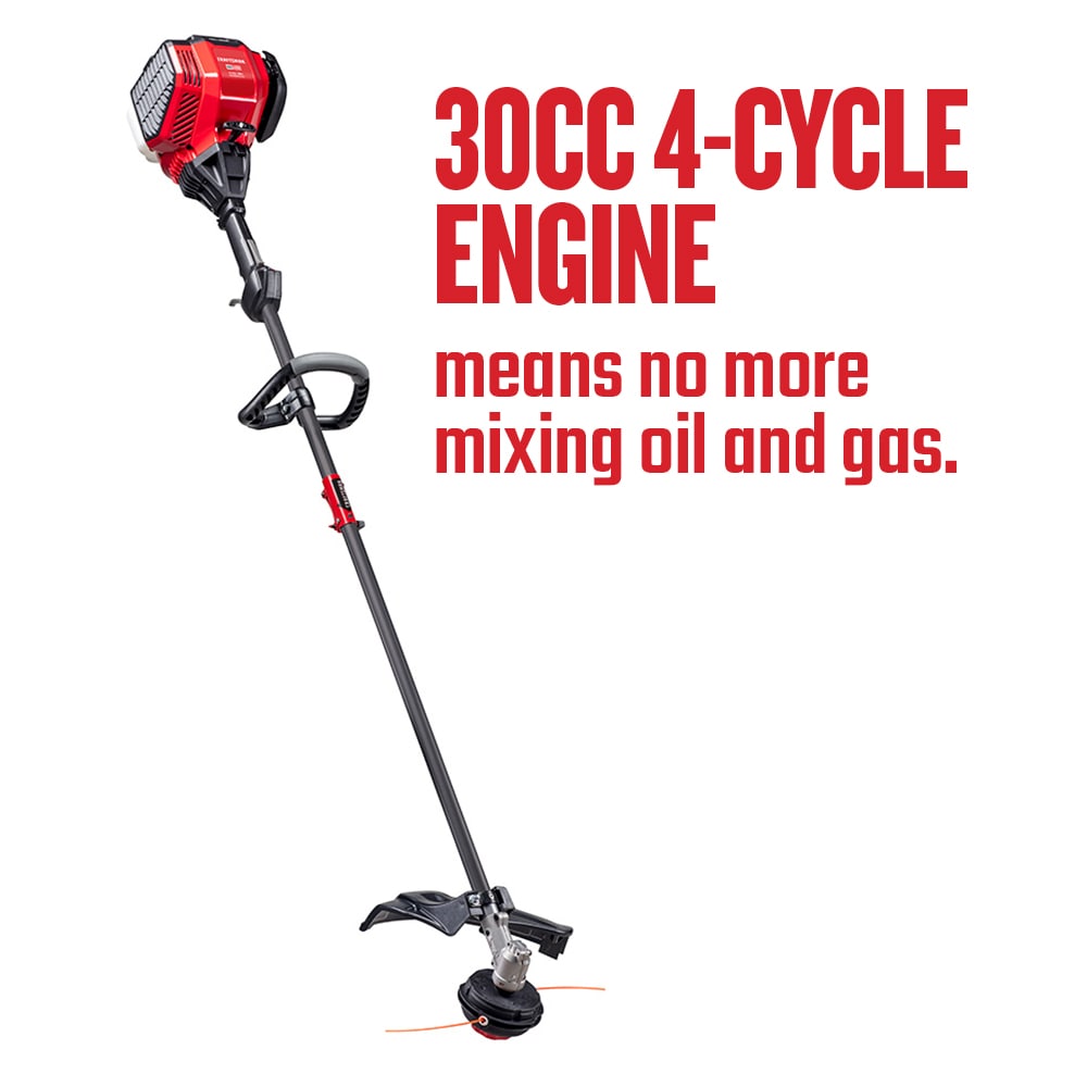 WS4200 30-cc 4-cycle 17-in Straight Shaft Attachment Capable Gas String Trimmer CMXGTAMDSS30