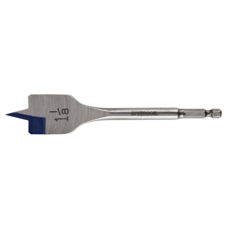 Standard length 1-1/8-in x 6-in Woodboring Spade Drill Bit 88818BX