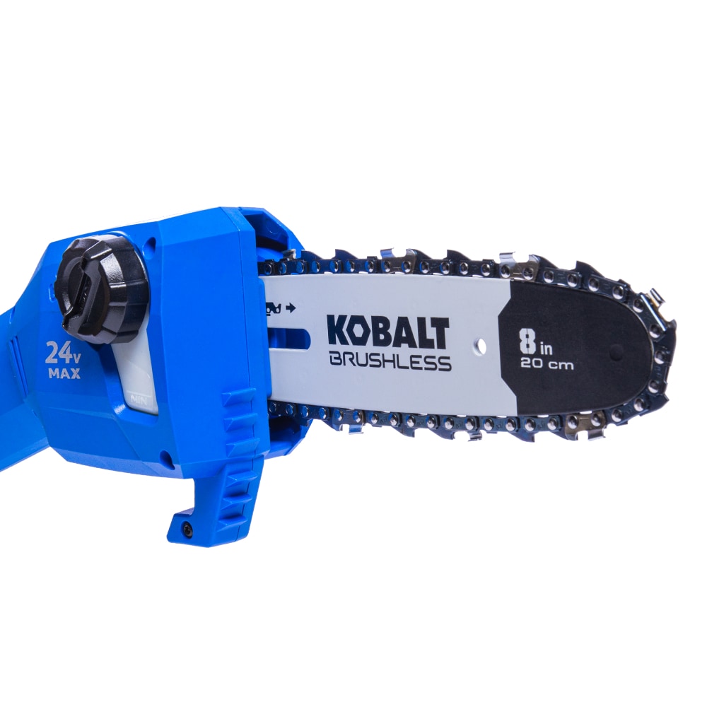 24 volt 8 in 2 Ah Pole Saw Battery and Charger Included KPS 1024A 03 tools International LLC