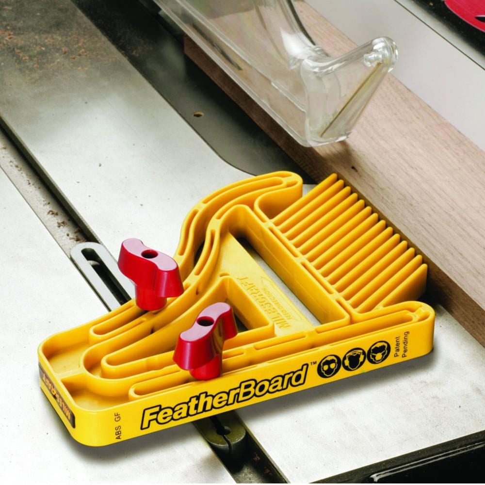 Safety Bundle Kit - Feather Board, Grabber, and Push Stick for Consistent Pressure and Safe Woodworking 73340003