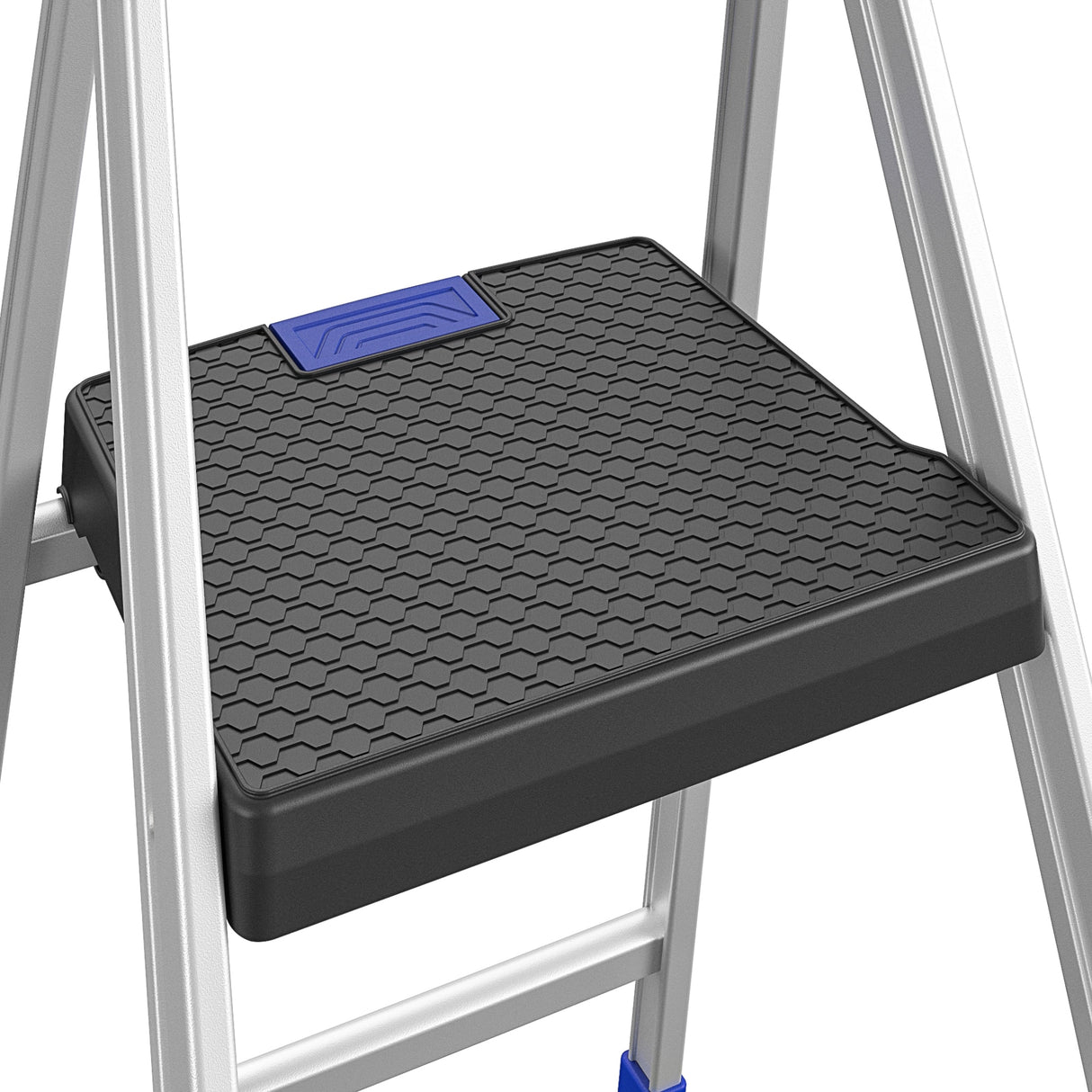 2-Step 250-lb Capacity Aluminum Foldable Step Stool 20453ABL2