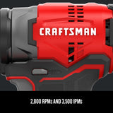 20V Max Brushless Cordless Impact Driver (1-Battery Included, Charger Included and Soft Bag included) CMCF810C1